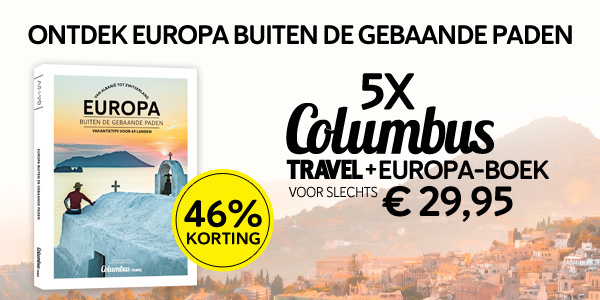 <p>Cadeau: het nieuwe Columbus Travel-boek</p>